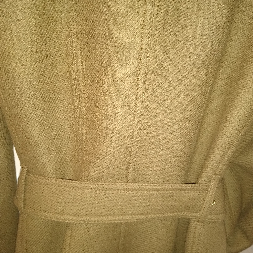 NWT BURBERRY WOOL CASHMERE BLEND COAT UK12 US 10 - Picture 8 of 14
